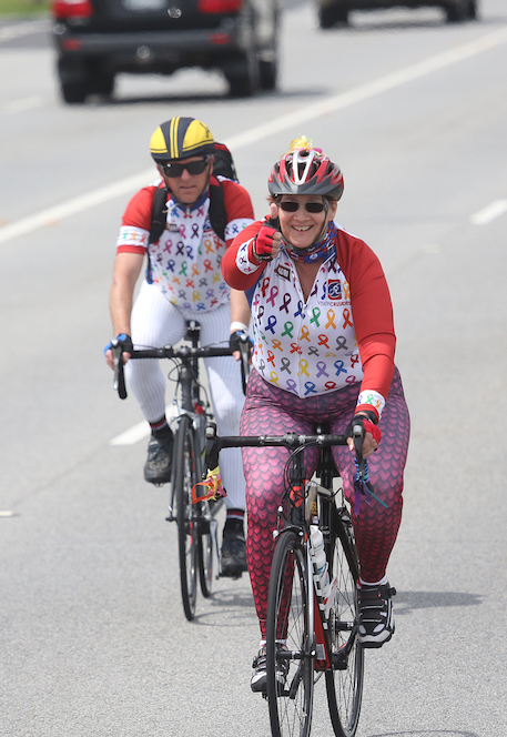 Meri and Horst hit the road to raise funds to find a cure for cancer