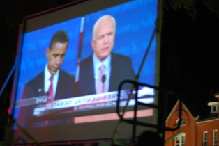 Election 08 first debate, Oxford, Mississippi